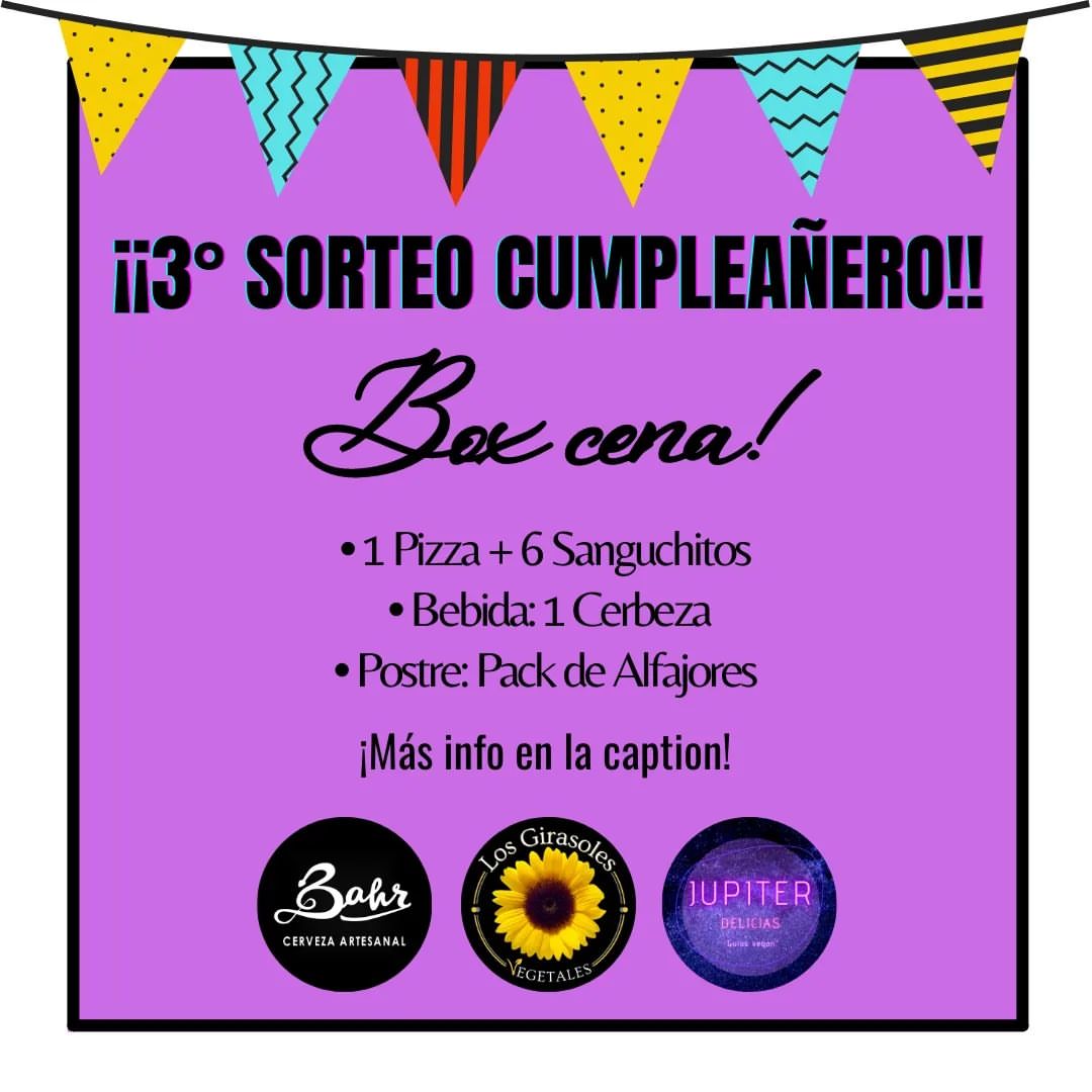 Imagen de ‼️ ÚLTIMO SORTEO CUMPLEAÑERO 🎉🎉
Y este sale con