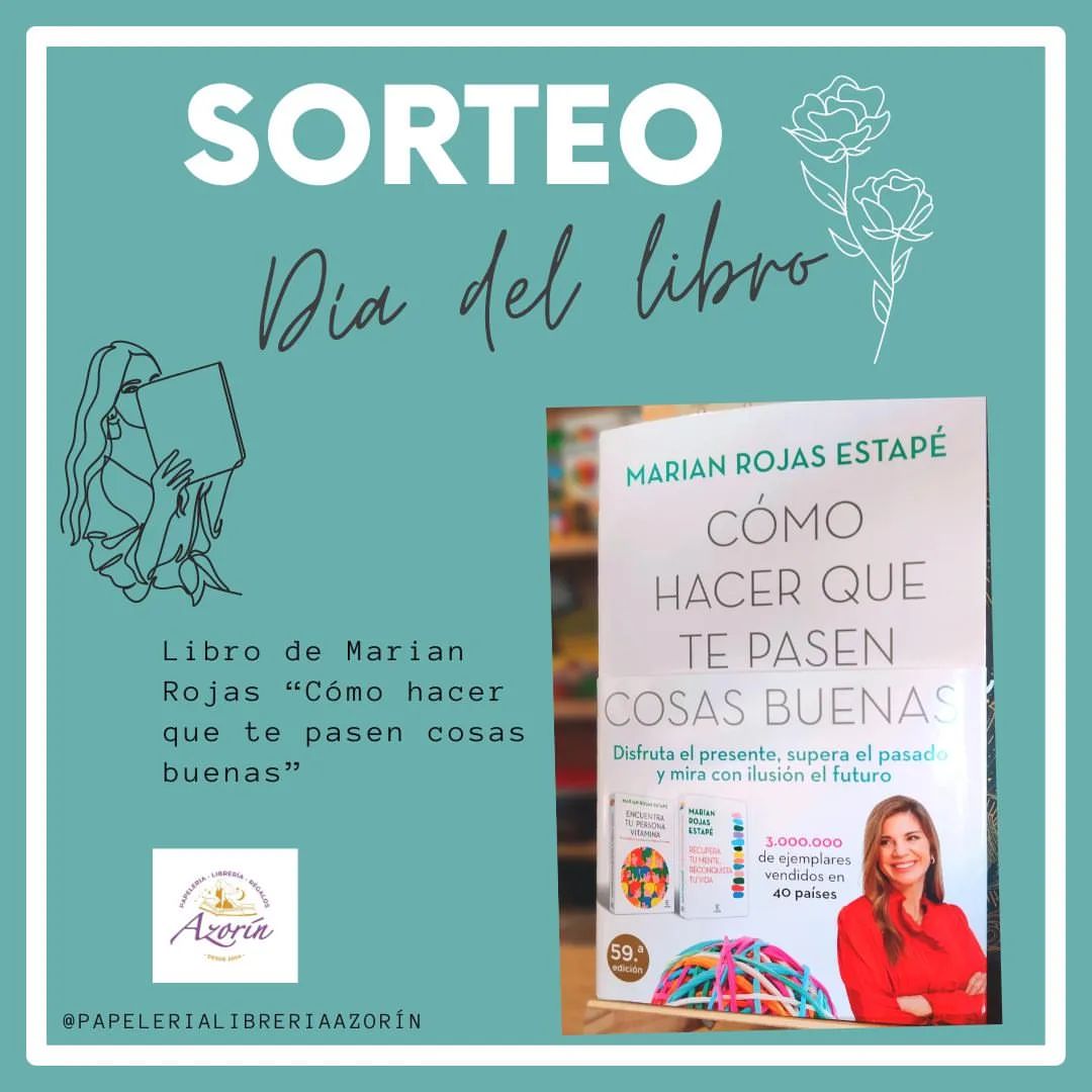 Imagen de 📖🌹 SORTEO #SantJordi y #DíadelLibro 🌹📖
Si eres