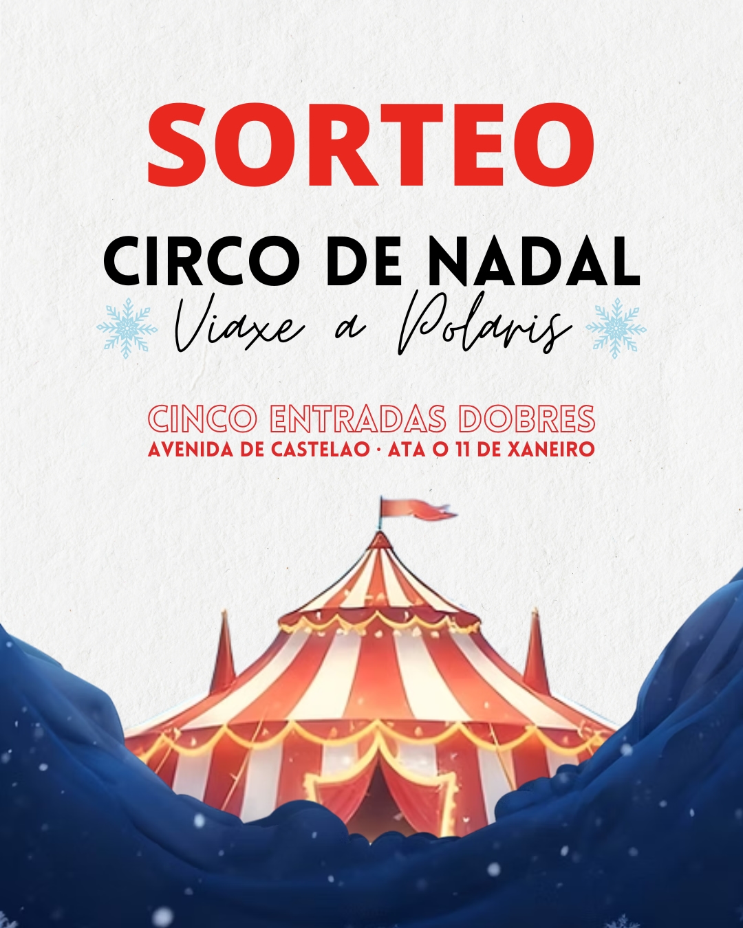 Imagen de ✨SORTEO✨Cinco entradas dobres para o espectáculo 'Viaxe