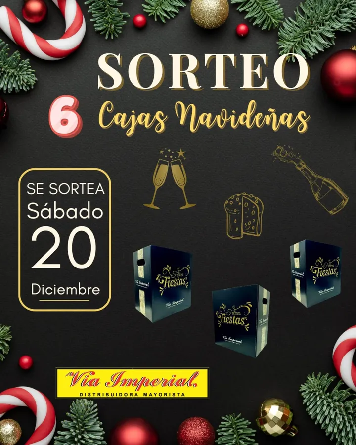 Imagen de 🎄 SORTEO NAVIDEÑO – VÍA IMPERIAL 🎄
Se vienen las f