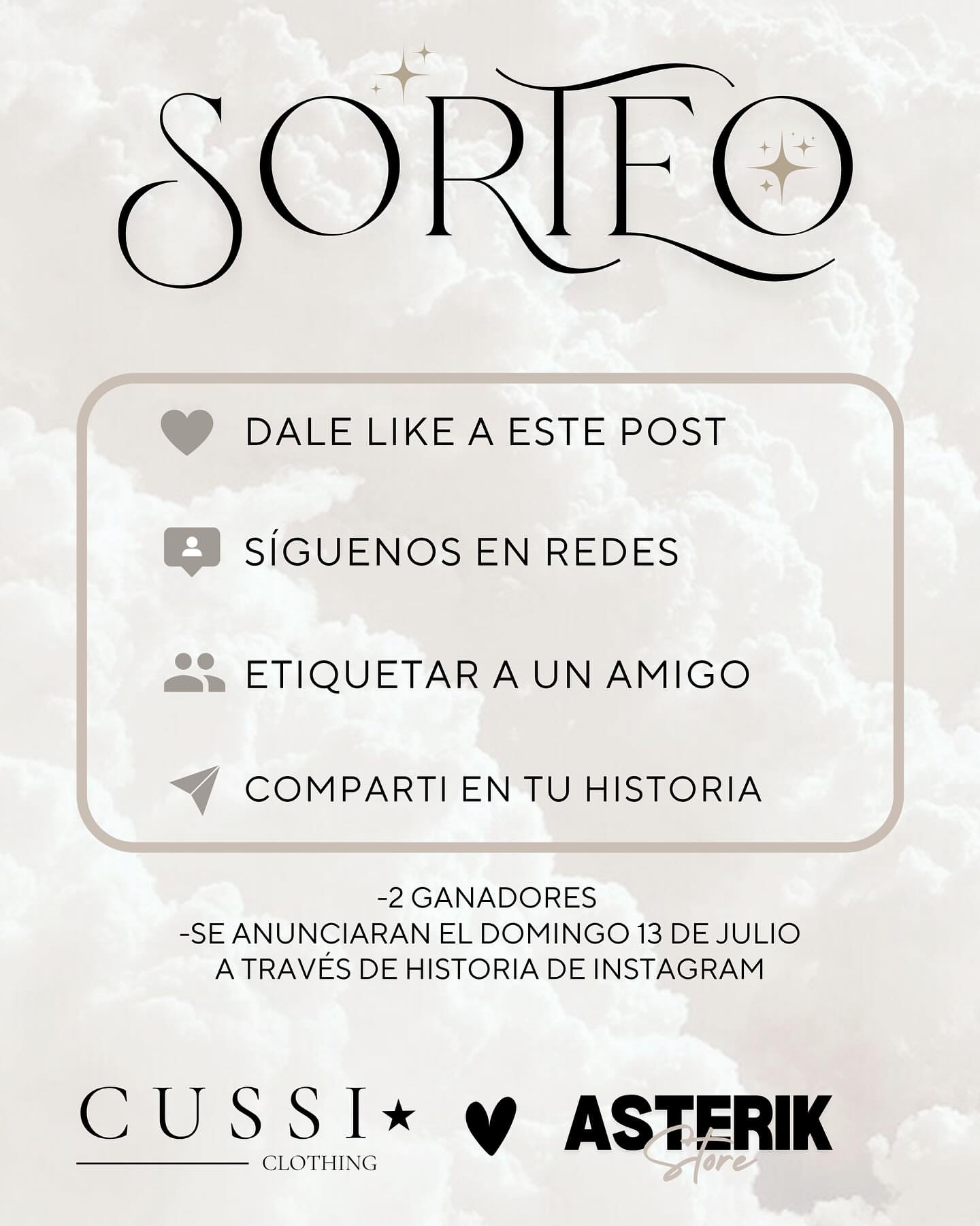 Imagen de ESTE SORTEO ES PARA VOS🎁🛍️🥳
MÁS DE $100.000 EN