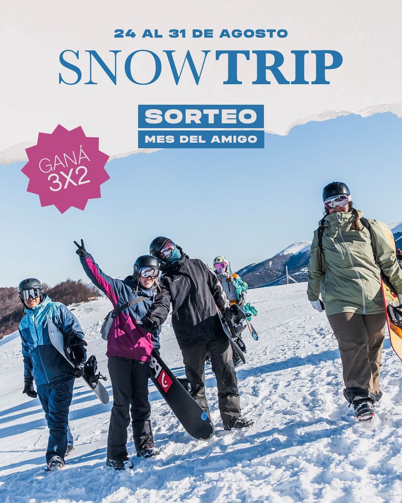 Imagen de PARTICIPÁ POR UN SNOWTRIP CON AP PARA VOS Y TUS AMIGOS!