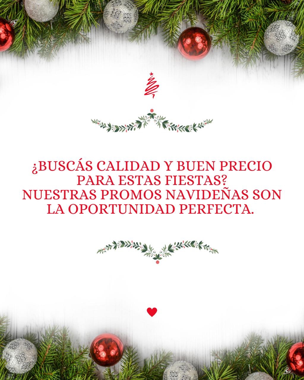 Imagen de SORTEO NAVIDEÑO 🎄

¡PROMOS NAVIDEÑAS ACTIVADAS!

Navid