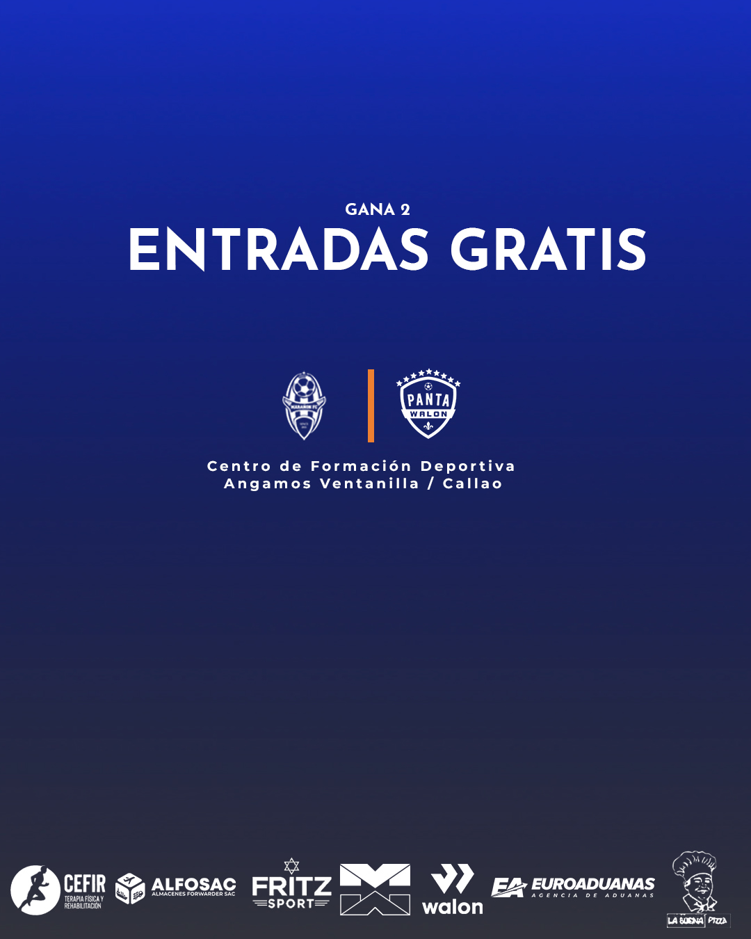 Imagen de 🫨 Entradas Gratis 🫨
.
Gana dos entradas dobles con est