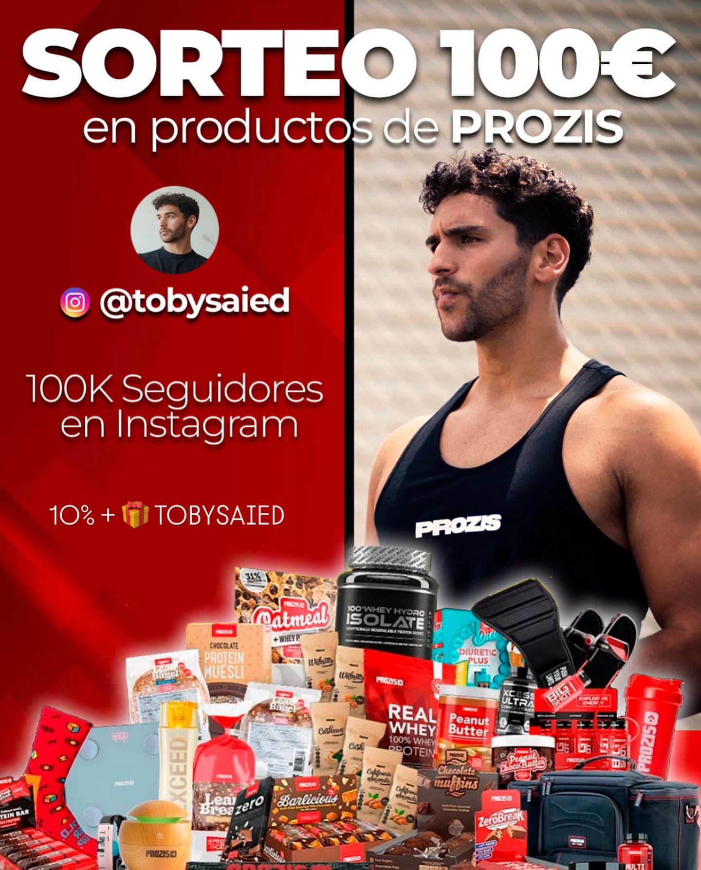 Imagen de SORTEO 100€ en productos de PROZIS 🎉
Para celebrar los