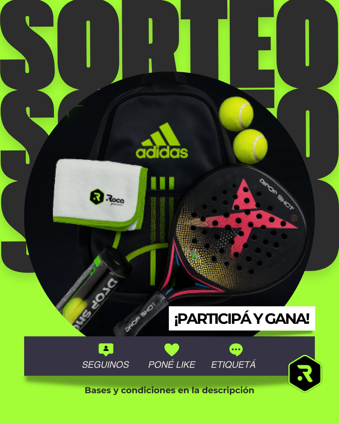 Imagen de 🎄🎁 SORTEO DE NAVIDAD – ROCA GREEN PÁDEL

Regalamos 