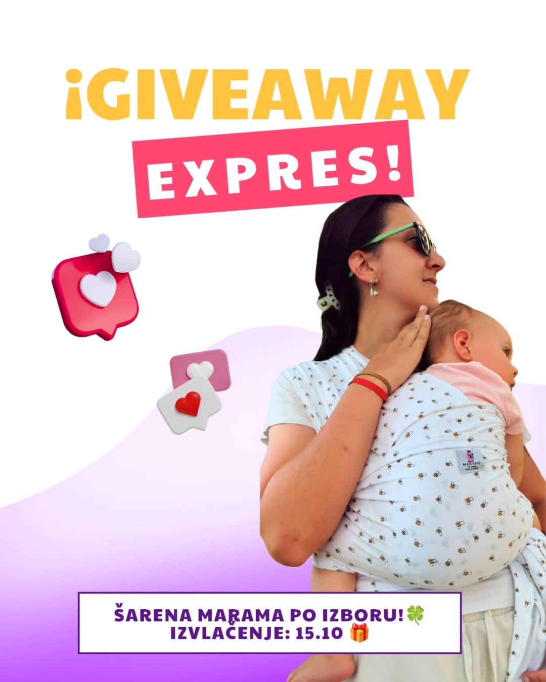Imagen de 🌈 GIVEAWAY EXPRESS! 💐
Jer su dani postali sivi, a mi d