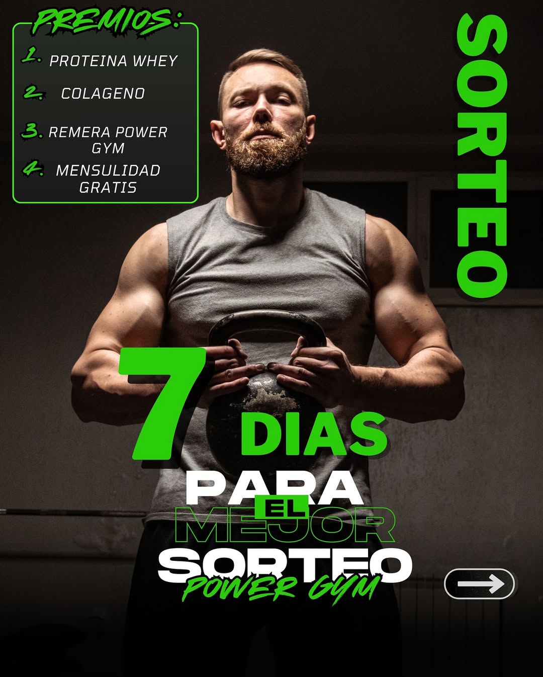 Imagen de 🎉 ¡LLEGÓ EL GRAN SORTEO DE POWER GYM! 💪🔥
¿Queré