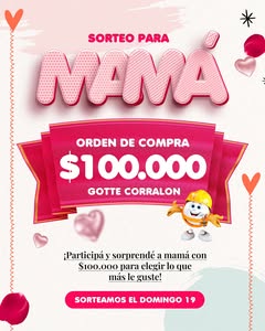 Imagen de ¡Sorteo #DíaDelaMadre!
📣EN GÖTTE CORRALÓN SORTEAMOS