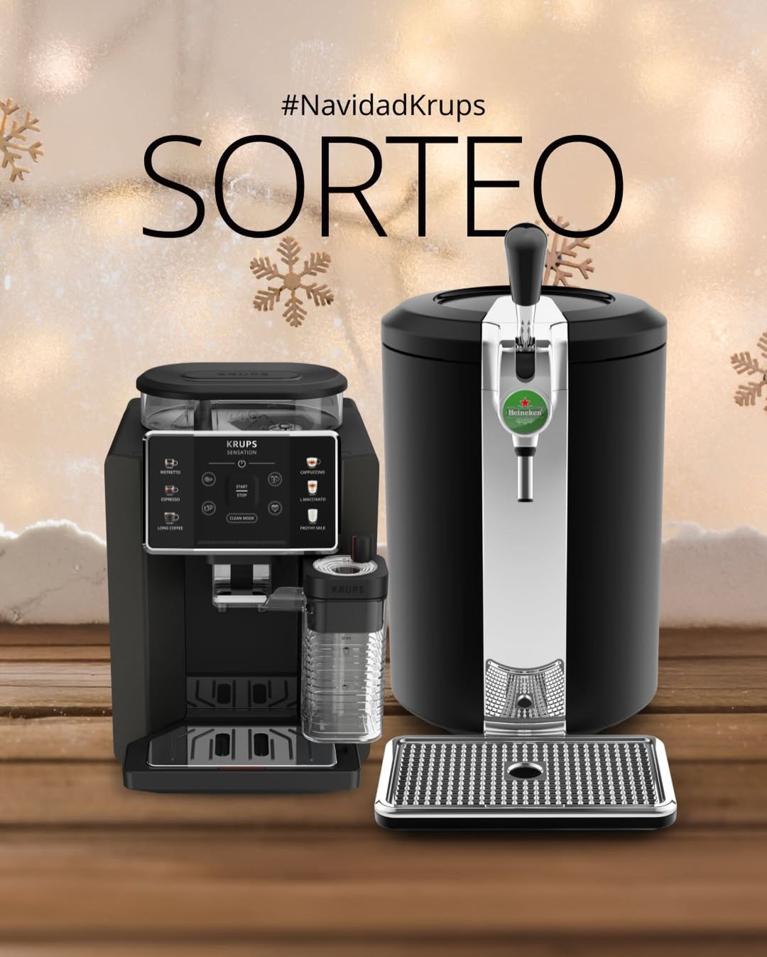 Imagen de SORTEO  #NavidadKrups
Estas fiestas, queremos que disfrutes 