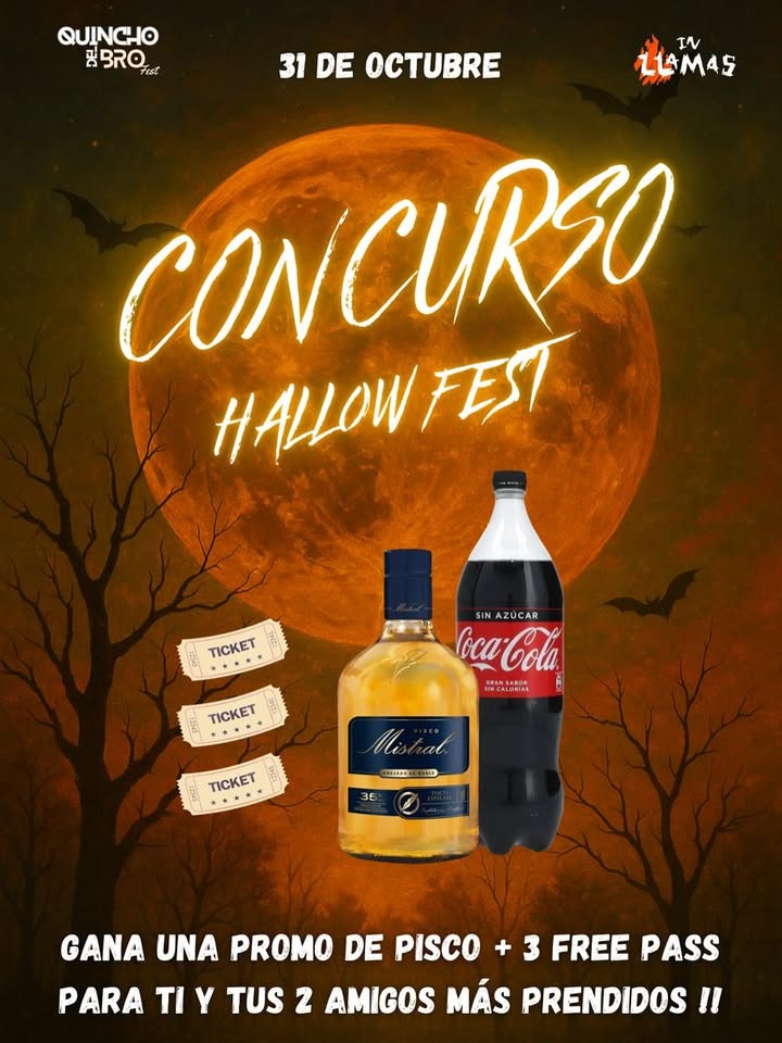 Imagen de 🎃 CONCURSO DEL TERROR 🎃
 
EN EL QUINSHOW DEL BRO Y EL 
