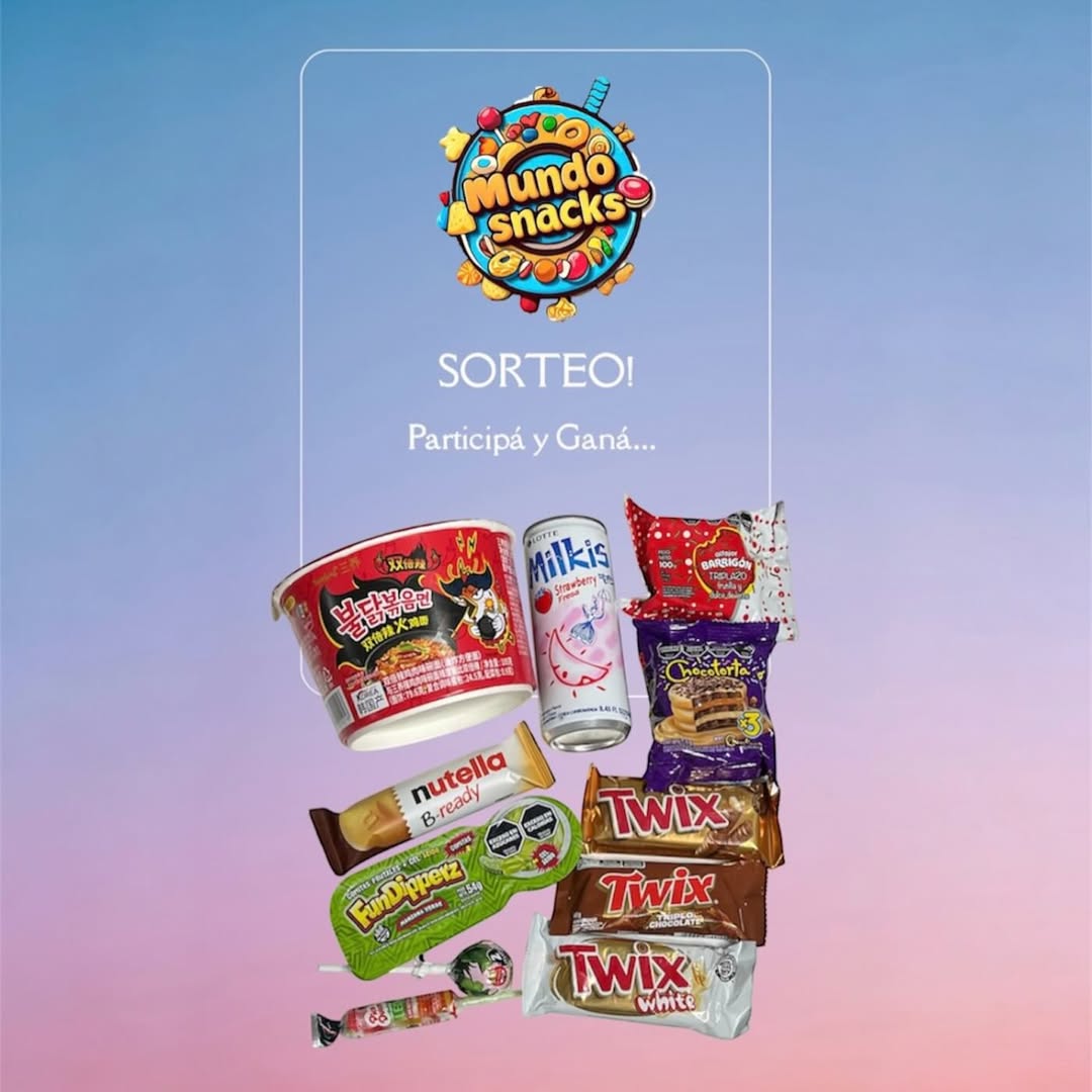 Imagen de SORTEAMOS!!!
Como Participar:
✅ Seguirnos.
✅ Darle “M