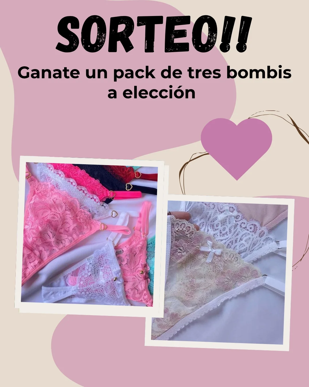 Imagen de 📌 ¿Cómo participar?
✔️ Seguí a @malibu_lingeriee