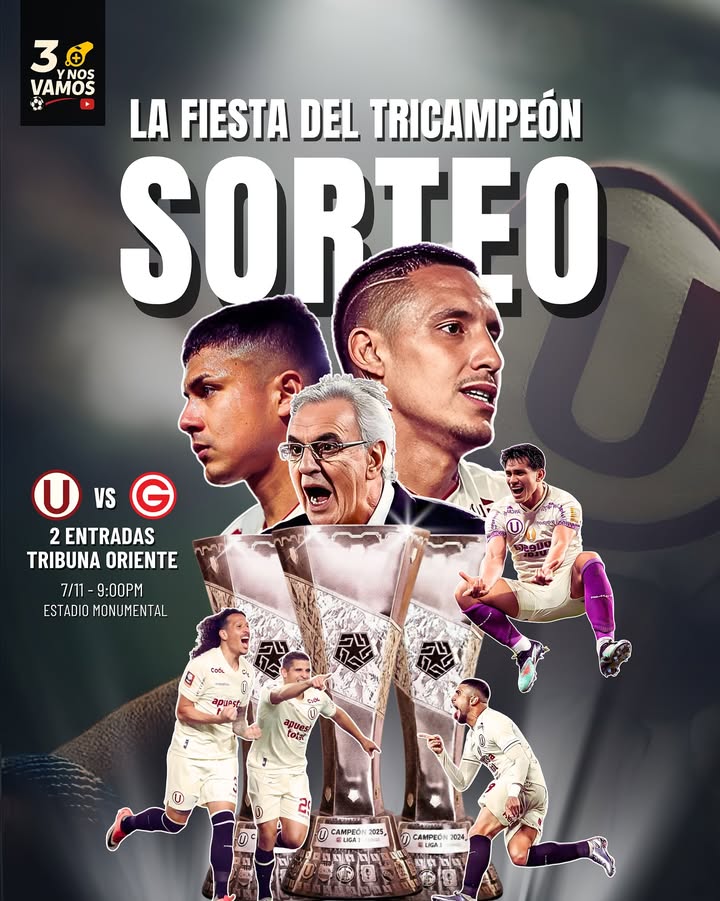 Imagen de ¡LA FIESTA DEL TRICAMPEÓN! 🏆🏆🏆
¡TE REGALAMOS 02 