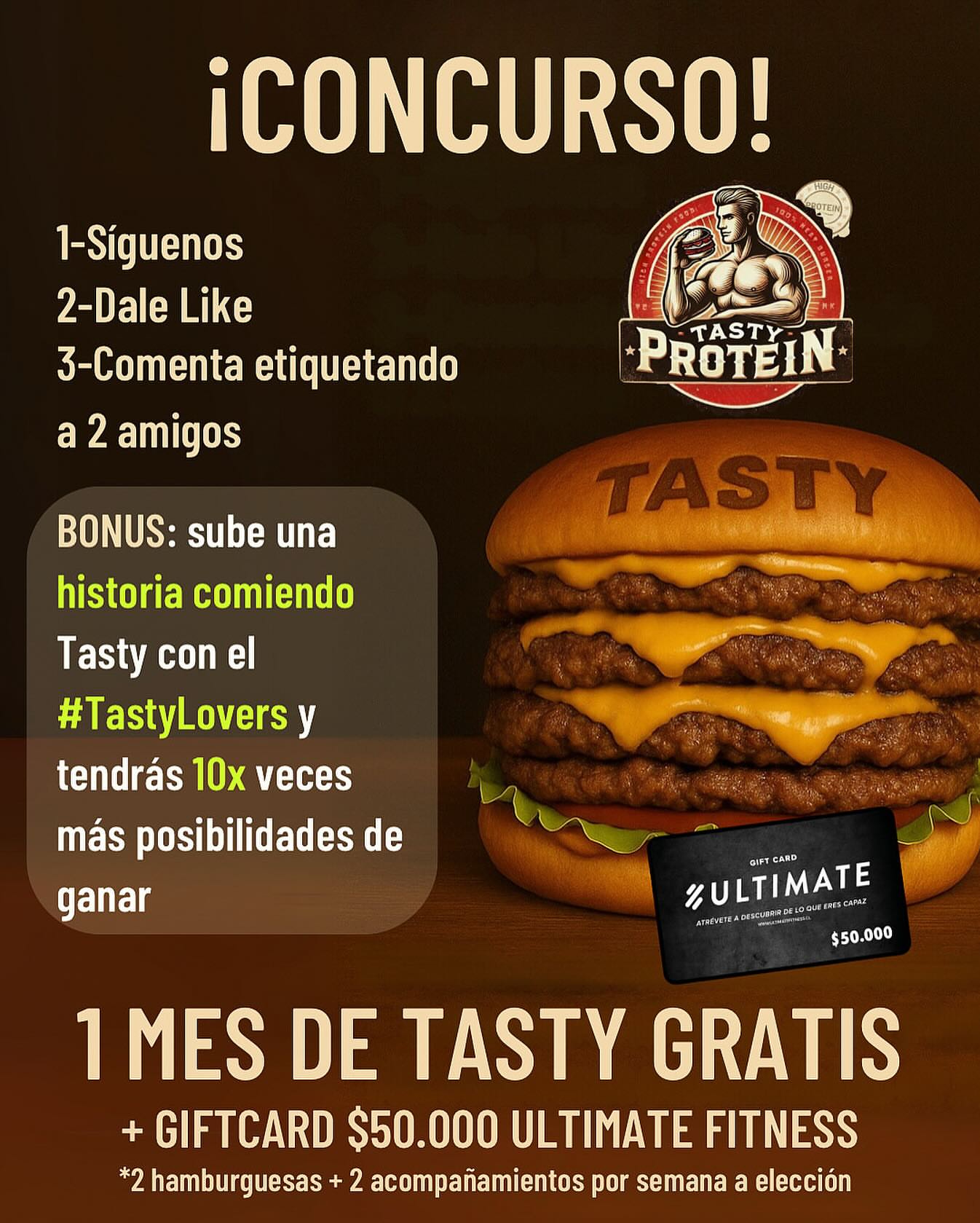 Imagen de 🚨🔥🚨
¿Listo para UN MES de Tasty Protein + una Gift