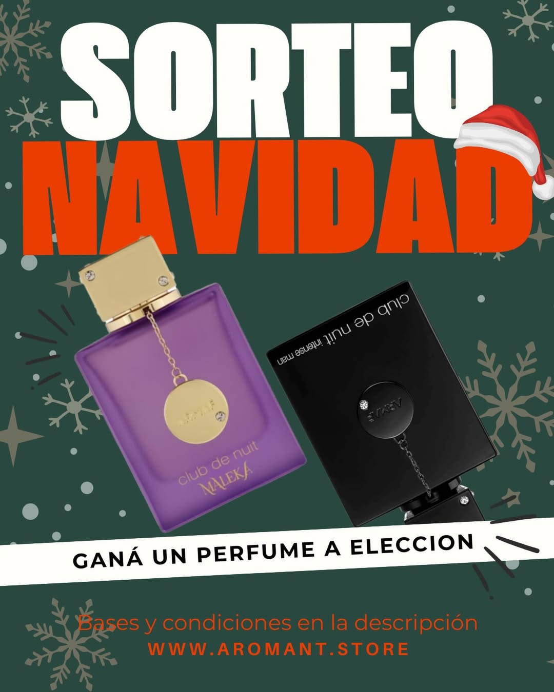 Imagen de ✨ SORTEO AROMANT ✨

📅 Sorteamos el 23/12 a las 18:00 