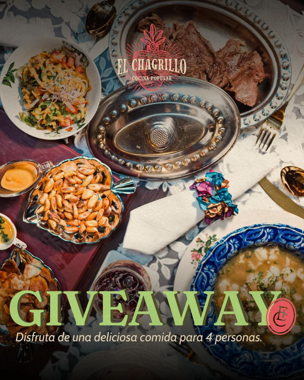 Imagen de 🎉 ¡GIVEAWAY en El Chagrillo! 🎉
¿Te gustaría disfru