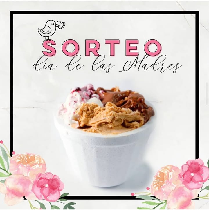 Imagen de 🍦 #SORTEO Día de la Madres 👩👧❤️
⠀⠀⠀