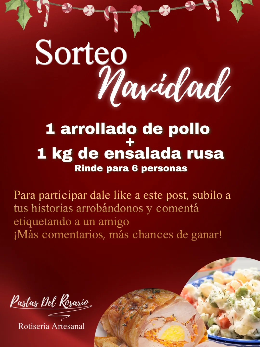 Imagen de 🎄 ¡SORTEO NAVIDEÑO! 🎄
Se viene la mesa de fin de añ