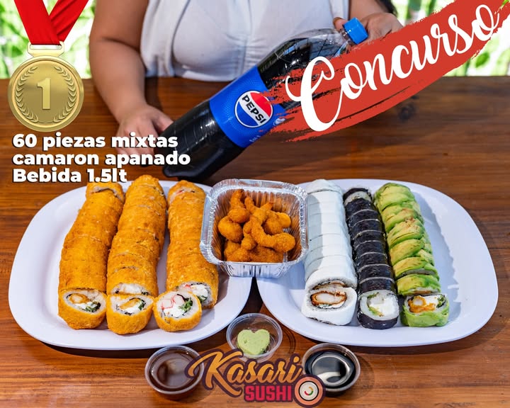 Imagen de 🎉 ¡CONCURSO ESPECIAL PARA AMANTES DEL SUSHI KASARI! 🍣