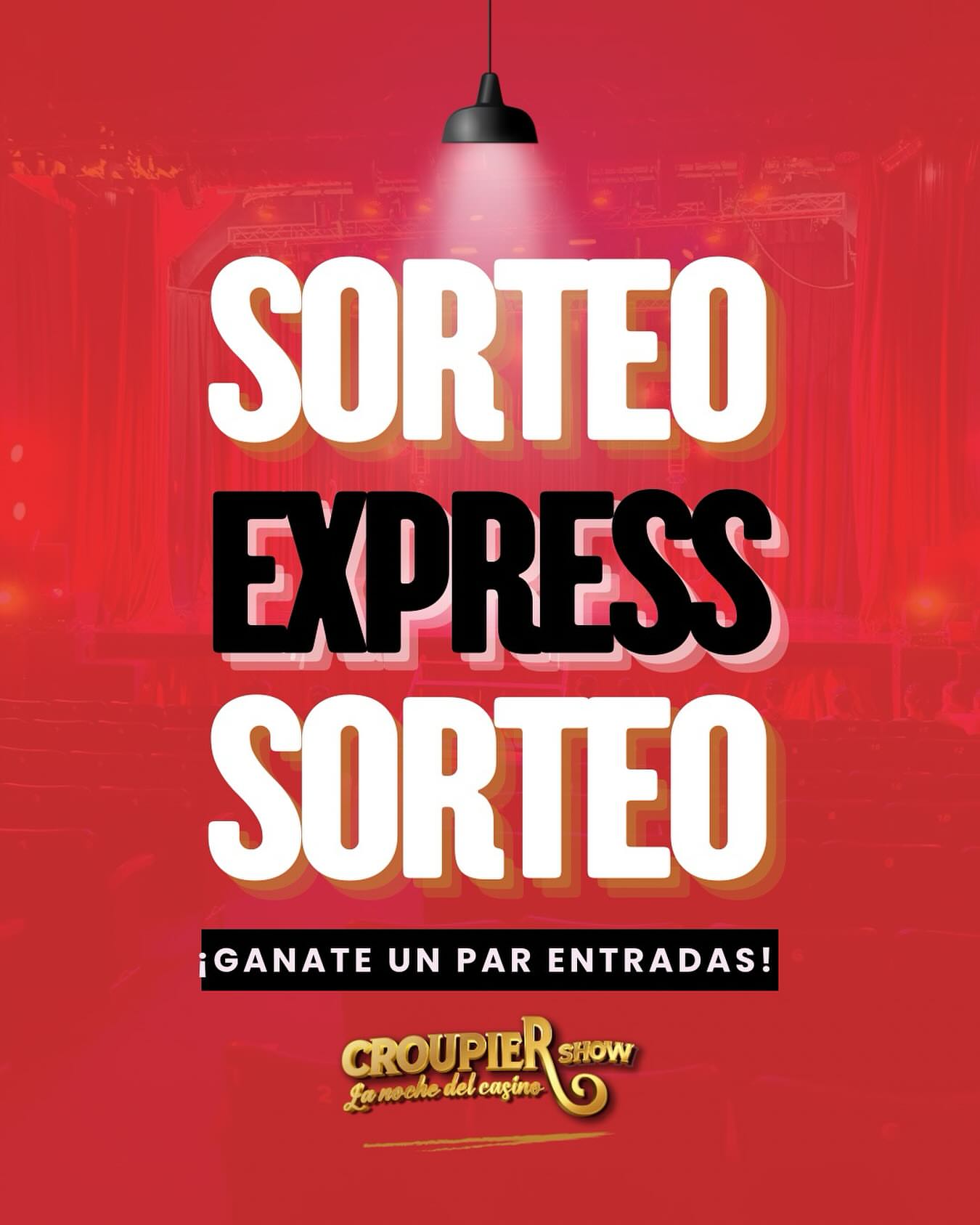 Imagen de 🎭 ¡Sorteo Exprés! Porque nadie puede quedarse afuera…