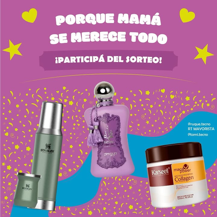 Imagen de 💝 SORTEO DÍA DE LA MADRE 💝
¡Junto a @ruque.tecno y