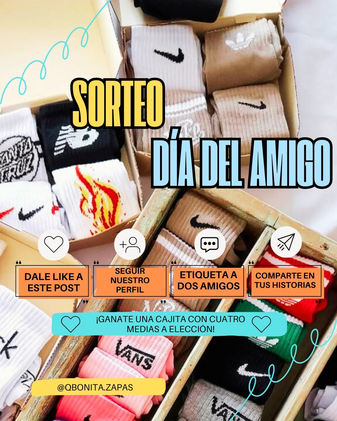 Imagen de Holaa!😊
Se viene el Día del Amigo y lo queremos festejar