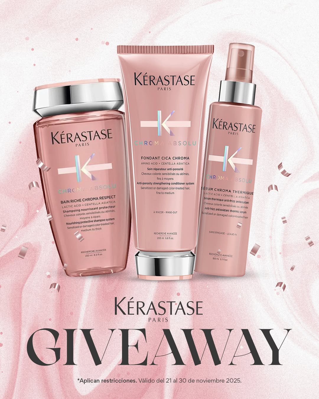 Imagen de ✨✨¡GIVEAWAY ALERT!✨✨
Queremos consentir tu cabello