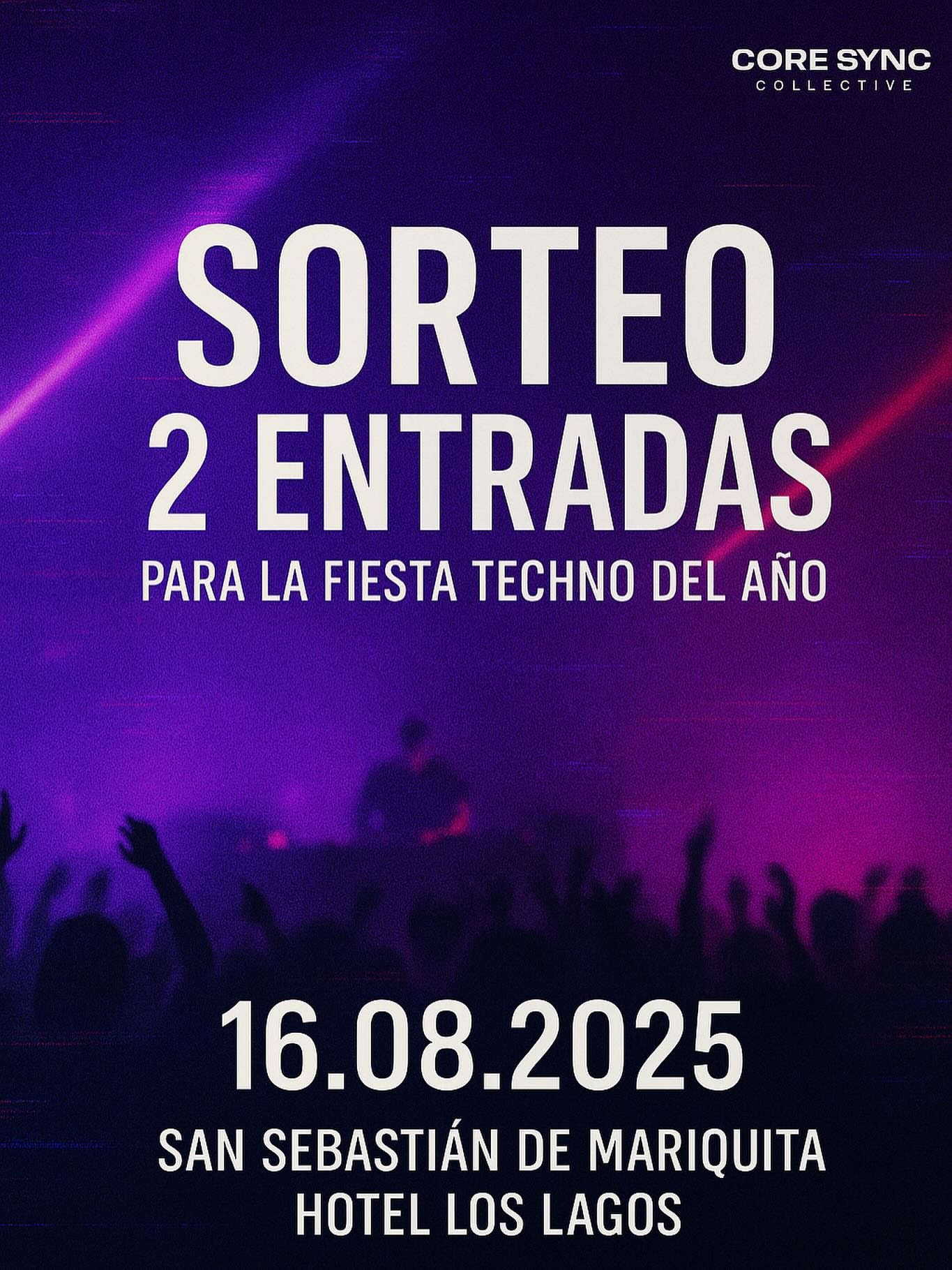 Imagen de 🎉 ¡SORTEO ACTIVO! 🎧
¿Quieres ganar 2 ENTRADAS para v