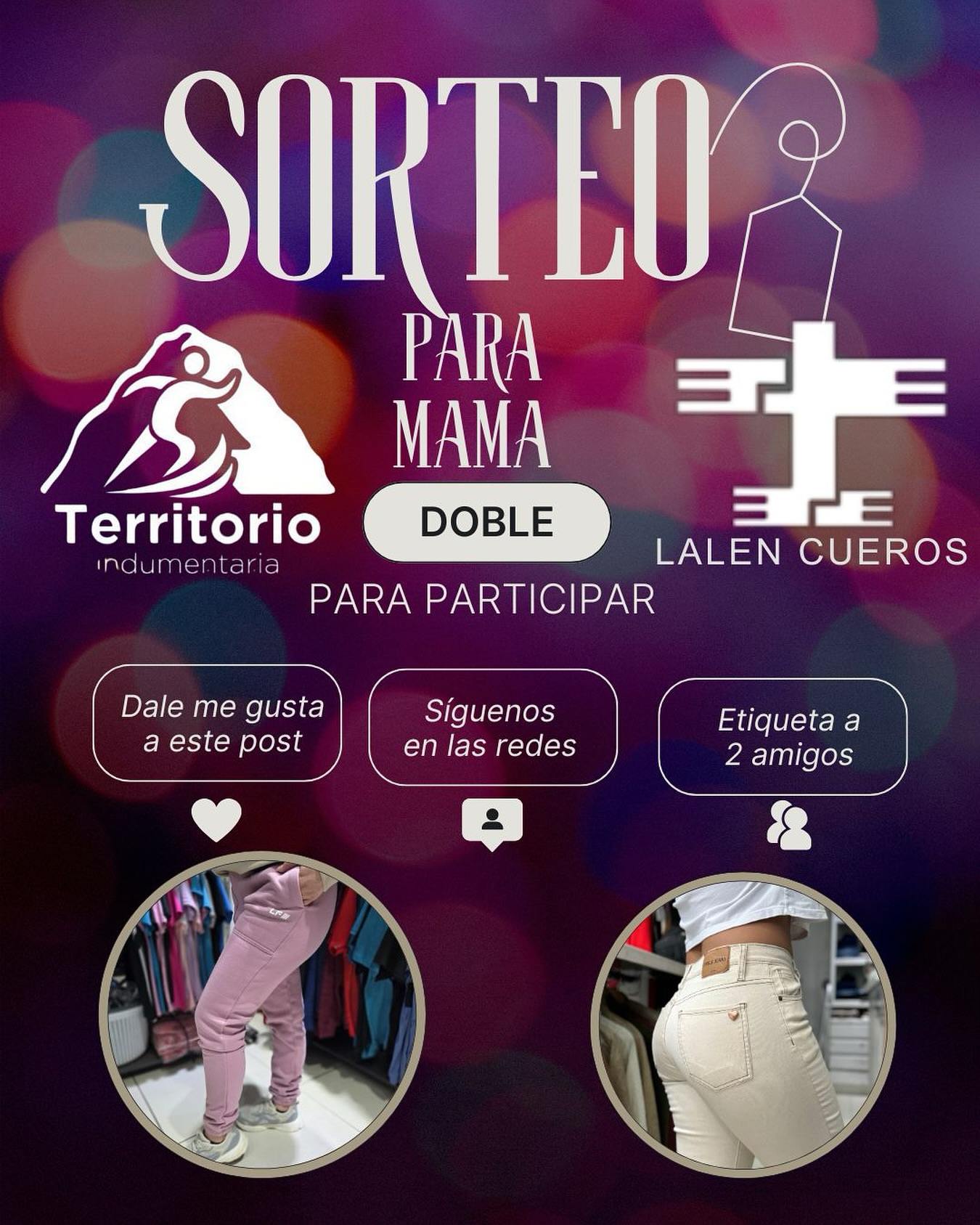 Imagen de 🎉 ¡SORTEO DOBLE POR EL DÍA DE LA MADRE! 💕
Con LALEN