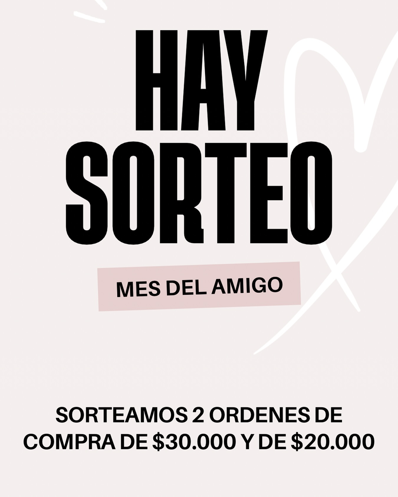 Imagen de 🎉✨¡SORTEO DÍA DEL AMIGO! 🎉✨
Se viene una fecha e