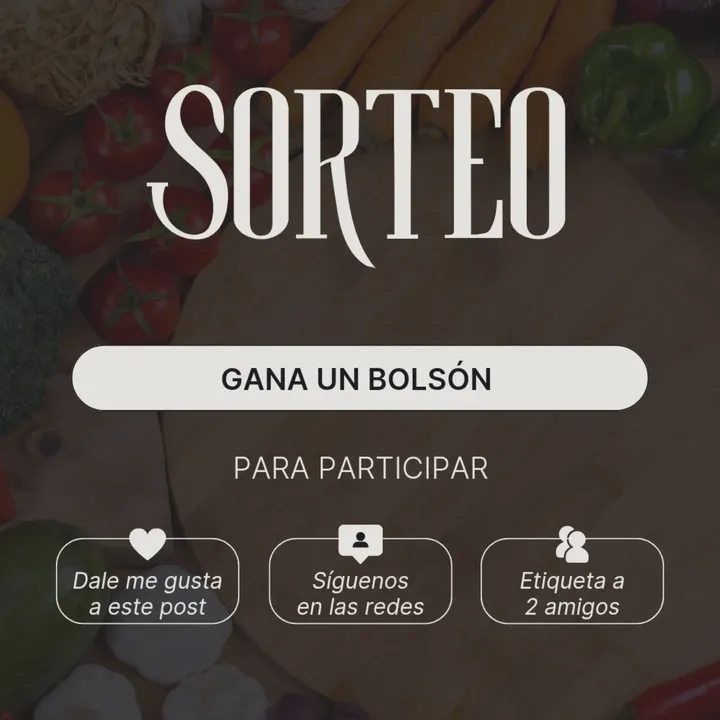 Imagen de SORTEO SEMANAL
Sorteamos un mini bolsón de frutas y un mini