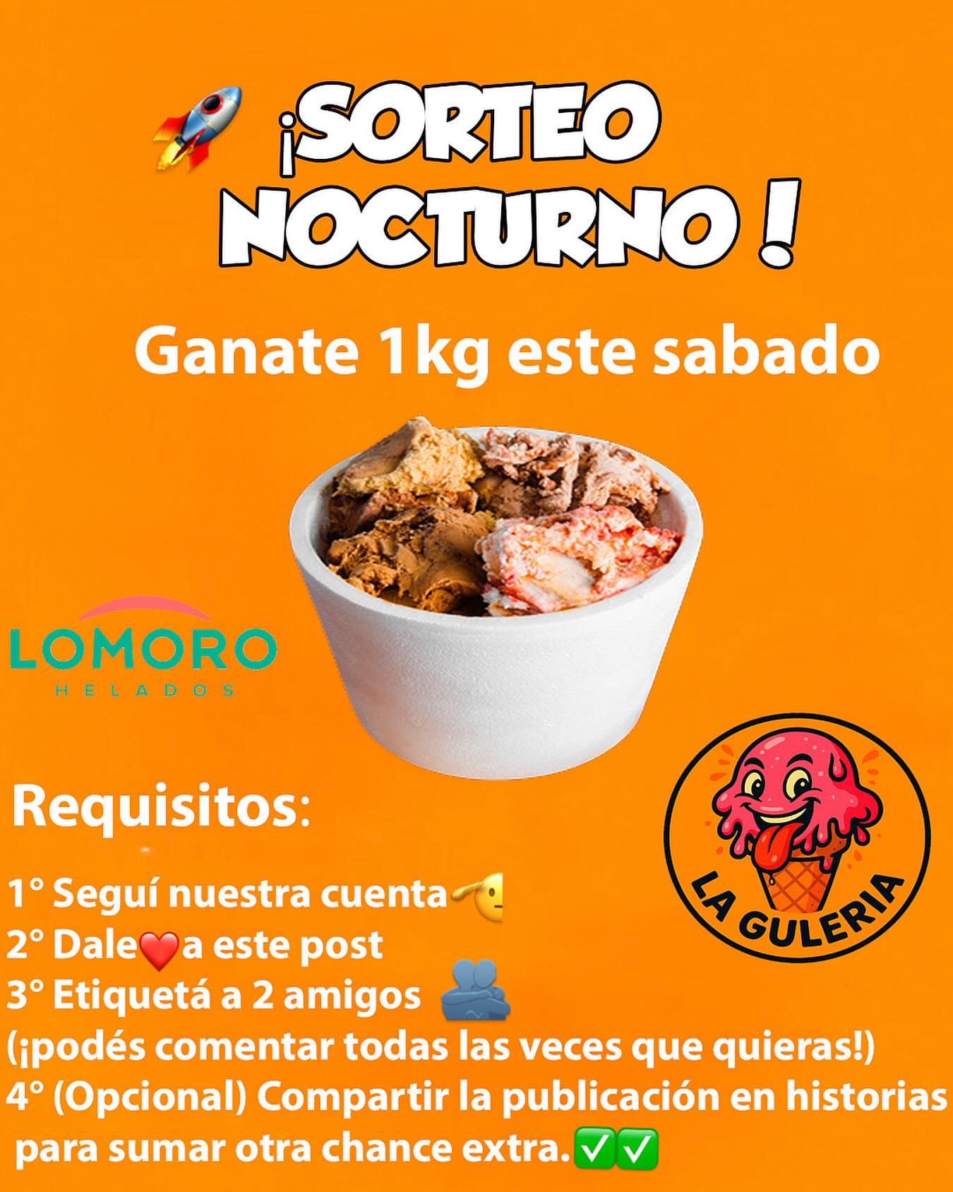 Imagen de 🚨🍦 ¡SORTEO EN LA GULERÍA! 🍦🚨
Este sábado pod