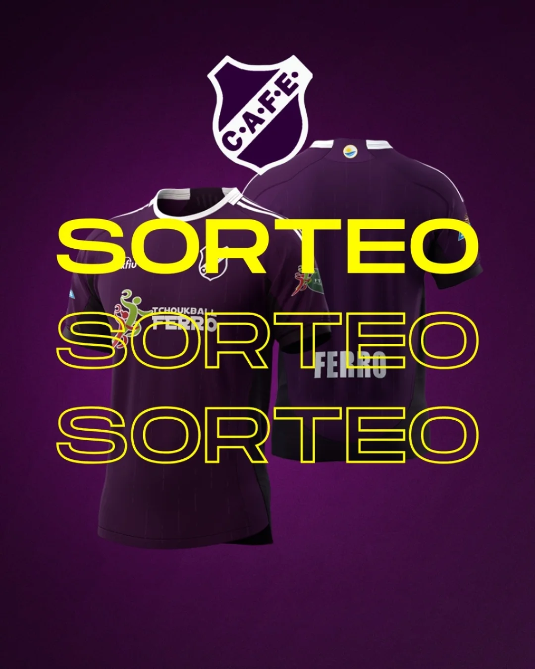 Imagen de ⚡ #SORTEO ⚡
Llevate la camiseta oficial de TCHOUKBALL FE