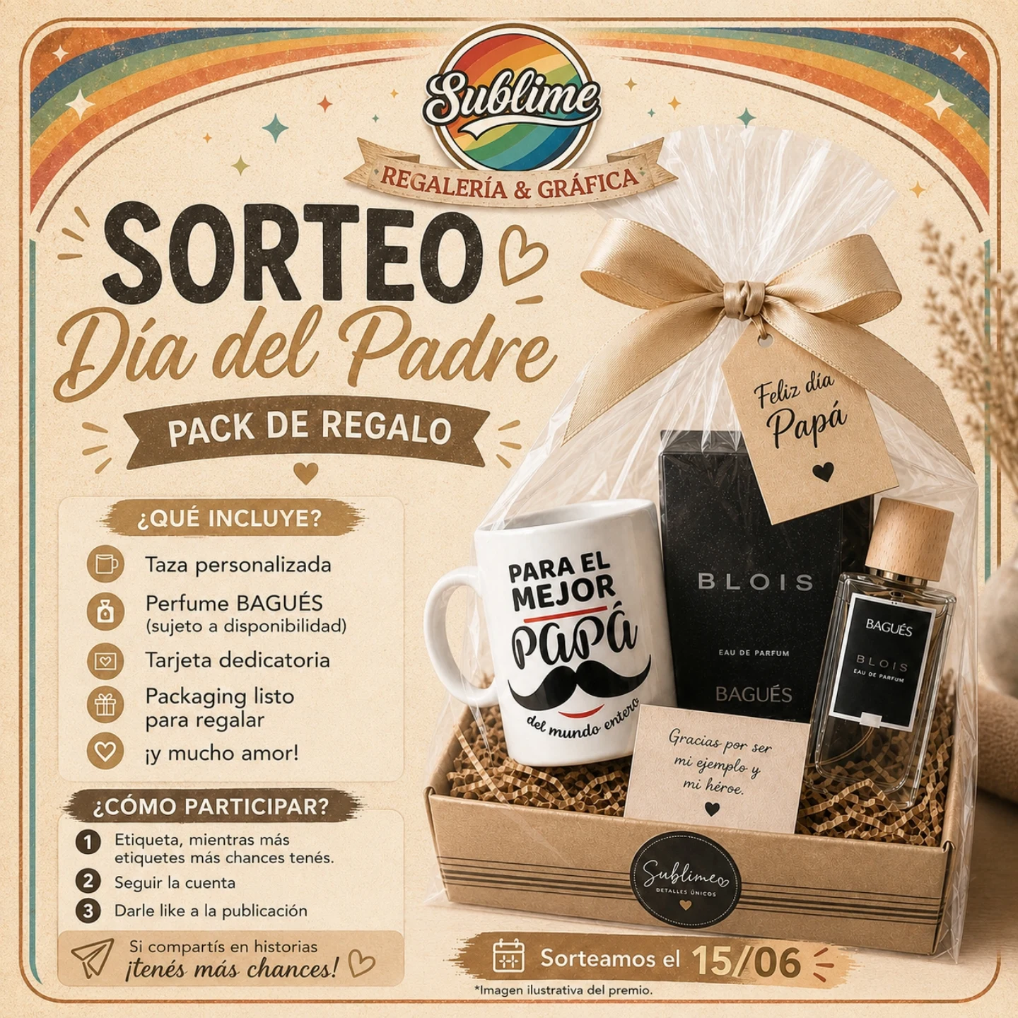 Imagen de 🎁 SORTEO DÍA DEL PADRE 🎁

¿Todavía no sabés qué r