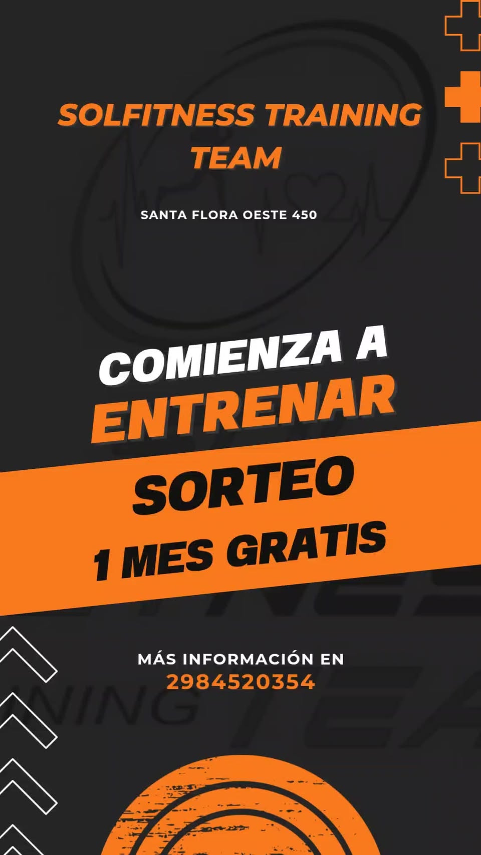 Imagen de Atentos!
Sorteo por un mes gratis en el gym!
Cómo participa