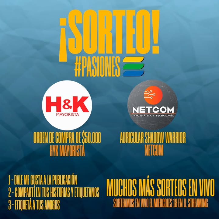 Imagen de ¡SORTEO IMPERDIBLE! 📢

¿Te gustaría ganar una orden de