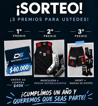 Imagen de POR ACOMPAÑARNOS Y ESTAR AHÍ TODO ESTE AÑO!
Súper SORTEO