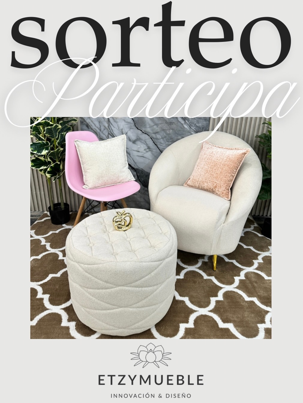 Imagen de ¡GRAN SORTEO ETZYMUEBLE! 🤍

¡Queremos ayudarte a renova