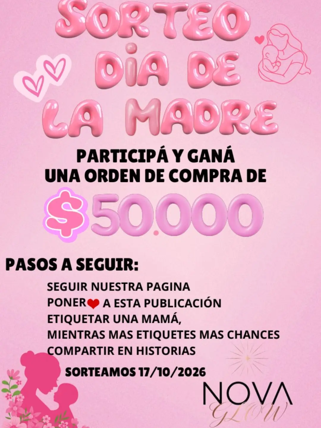 Imagen de 🌸SE VIENE SORTEOOO DIA DE LA MADRE!!!
SEGUIR TODOS LOS P