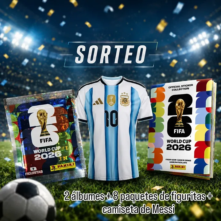 Imagen de SORTEOO 🏆
1er premio: CAMISETA DE LA SELECCIÓN DE MESSI