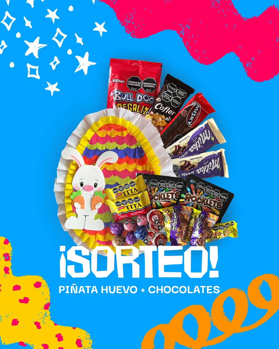 Imagen de 🎉🐣 SORTEO PIÑATA HUEVO + CHOCOLATES 🍫✨
Se viene