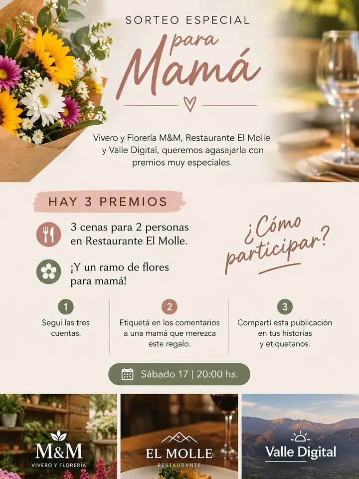 Imagen de 🌸💖 ¡SORTEO ESPECIAL PARA MAMÁ! 💖🌸
Porque mamÃ