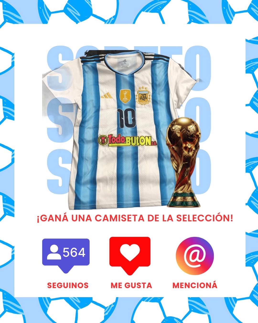 Imagen de Sorteamos la camiseta de la selección!🇦🇷⚽️
Para