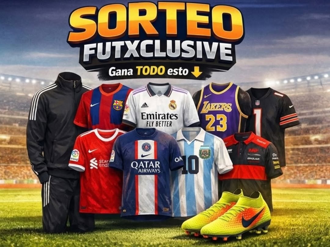 Imagen de 📣 SORTEO FUTXCLUSIVE 

Nuevo año, nueva energía… y qu