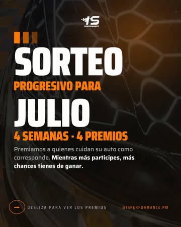 Imagen de 🔥 SORTEO PROGRESIVO - JULIO 🔥
➡️Semana 1
En ISper