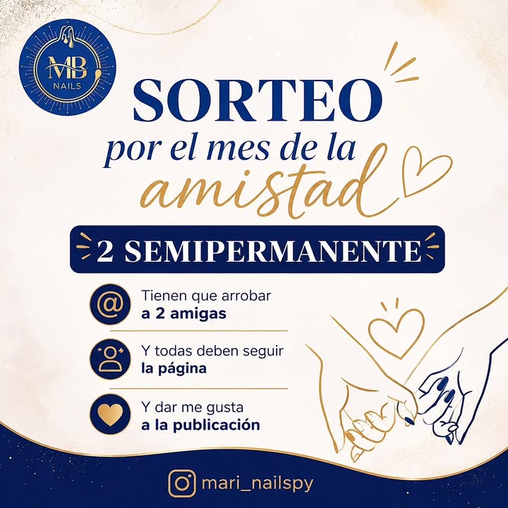 Imagen de ✨ ¡SORTEO POR EL MES DE LA AMISTAD! ✨
Queremos c