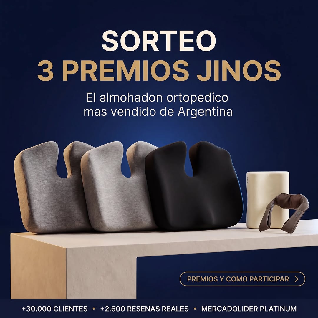 Imagen de 🎁 SORTEAMOS 3 PREMIOS JINOS
Porque ya somos más de 30.0