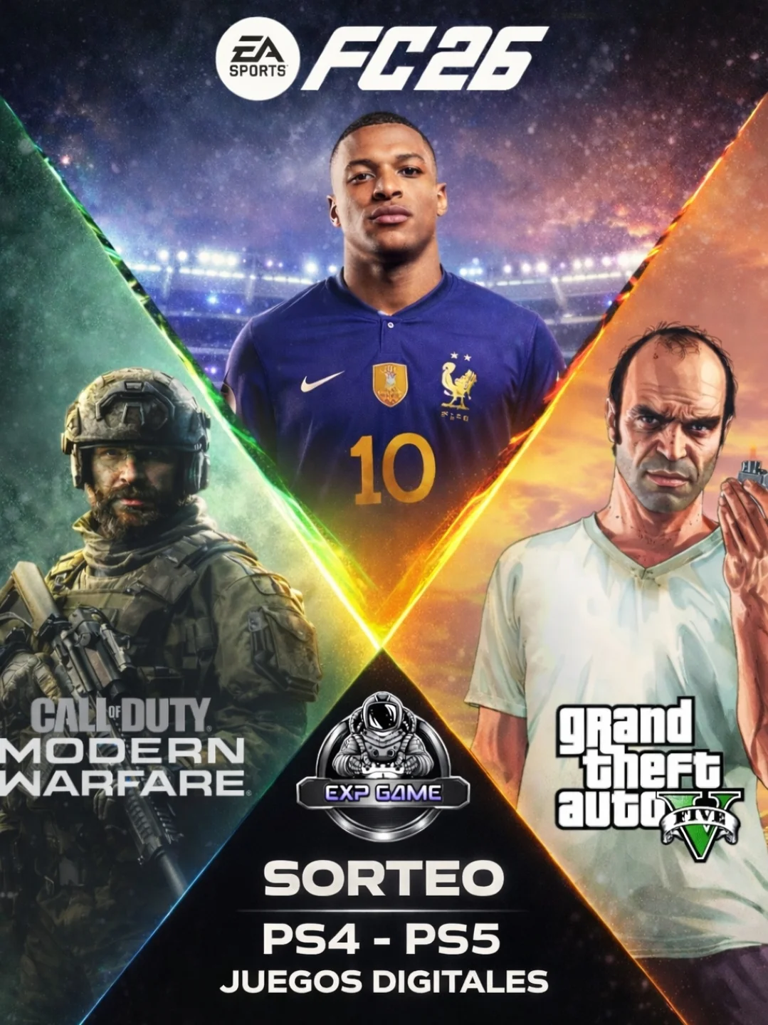 Imagen de 🚨 SORTEO ACTIVADO 🚨
¡Ganá juegos digitales para PS4/