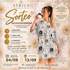 Imagen de โจ ยกSORTEO EN SYRIUS! โจ๐
Volvimosโฆ y volvimos con